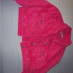 Cute Pink Zara Jean Jacket